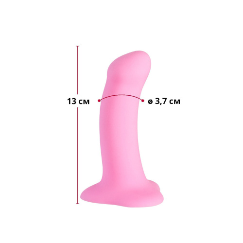 Fun Factory Amor - Компактный фаллоимитатор, 13.5х3.5 см (розовый)
