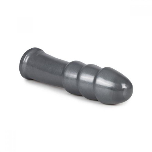 Doc Johnson American Bombshell B-10 Warhead Gun Metal, фаллоимитатор для фистинга, 25.4х6,9 см
