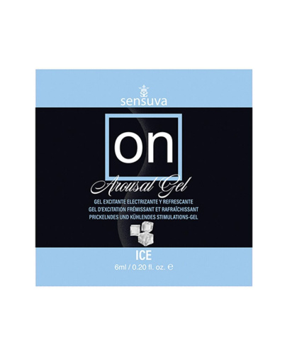 Пробник збудливого гелю Sensuva - ON for Her Arousal Gel Ice, 6 мл - купити в Україні | Секс шоп SEX-SHOP.ua