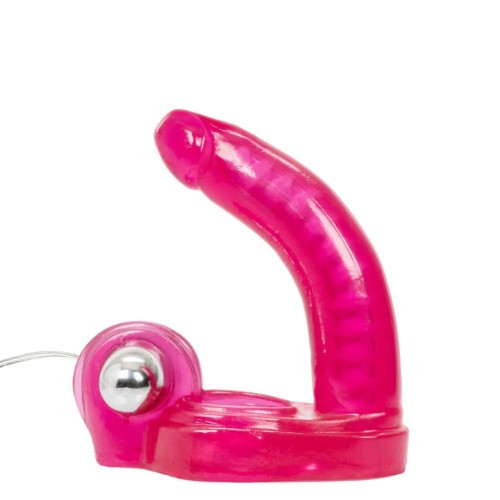 CalExotic Ultimate Triple Stimulator - насадка для двойного проникновения, 13х3 см (розовый)