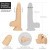 Bms Factory Naked Addiction 6.5" Thrusting Dong With Remote - Вибратор с пульсацией, 16.5х3.4 см Bms Factory Naked Addiction 6.5" Thrusting Dong With Remote - Вибратор с пульсацией, 16.5х3.4 см