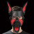 БДСМ маска собаки LoveToy Rebellion Reign Scarred Alpha Pup Mask