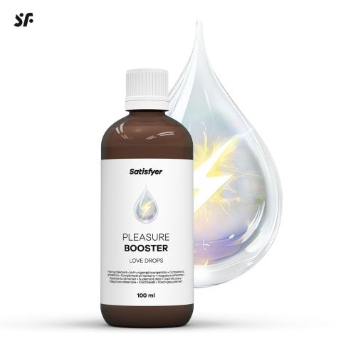 Харчова добавка краплі для підвищення лібідо Satisfyer Love Drops Pleasure Booster 100 мл - купити в Україні | Секс шоп SEX-SHOP.ua