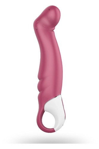 Satisfyer Vibes Petting Hippo - вибратор для точки G, 25.5х4.5 см (розовый)
