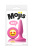 NS Novelties Mojis Mini Plug #ILY маленькая анальная пробка, 8.6х2 см (розовый) NS Novelties Mojis Mini Plug #ILY маленькая анальная пробка, 8.6х2 см (розовый)
