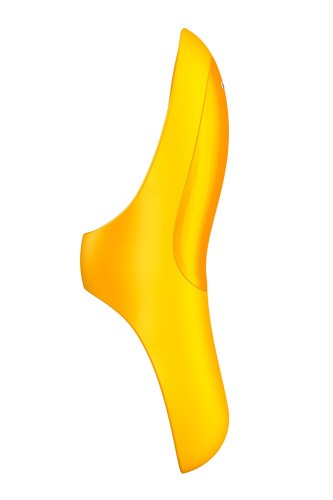 Satisfyer Teaser - Вибратор на палец, 12х3.5 см (жёлтый)