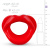 XOXO Blow Me A Kiss Mouth Gag - Red - Капа-расширитель для рта в форме губ (красный)