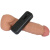 Topco Sales CyberSkin® Vibrating Cyber Cock with Balls - Вибратор, 18.42х4.3 см
