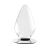 LoveToy 4.5'' Flawless Clear Anal Plug Clear - Анальная пробка с присоской, 11.5х6 см (прозрачный) LoveToy 4.5'' Flawless Clear Anal Plug Clear - Анальная пробка с присоской, 11.5х6 см (прозрачный)