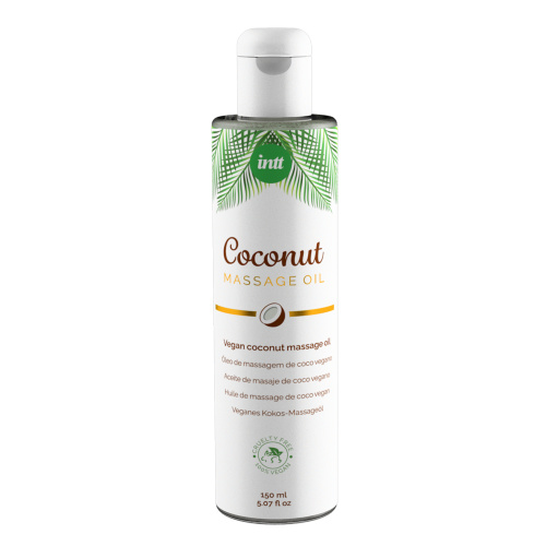 Масажне масло Intt Coconut Vegan, 150 мл (кокос) - купити в Києві, Україні