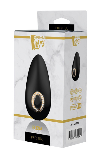 Dream Toys Prestige Elena Luxxe - Вибростимулятор, 9,5 см (черный)