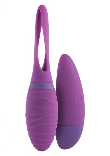 Виброяйцо с дистанционным вибропультом Helix Remote Vibrating Egg, 7х3 см (пурпурный)