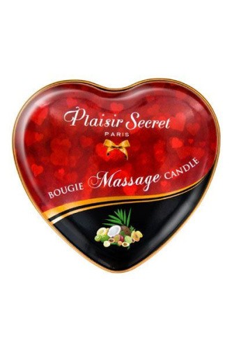 Plaisirs Secrets Exotic Fruits - Масажна свічка з ароматом екзотичних фруктів, 35 мл - купити в Києві, Україні