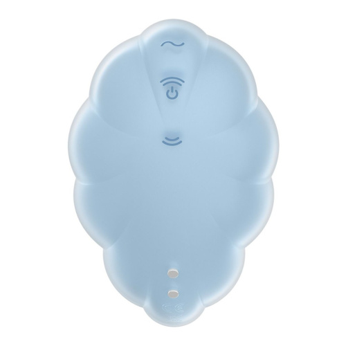 Satisfyer Cloud Dancer - Вакуумный стимулятор, 9 см (голубой)