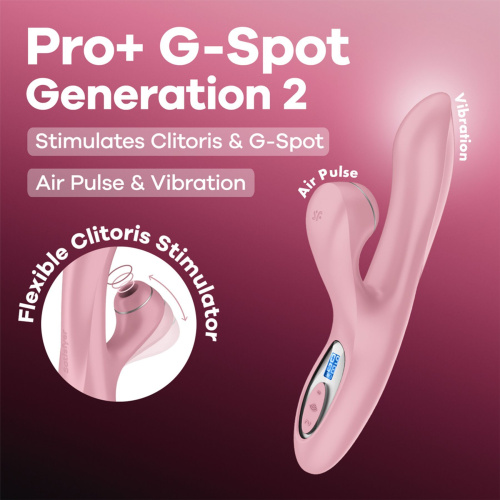 Вакуумный вибратор-кролик Satisfyer Pro+ G-Spot Generation 2