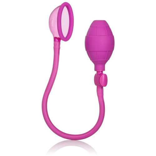 California Exotic Novelties Mini Silicone Clitoral Pump - Маленькая помпа для клитора, 5х2.5 см (розовый)