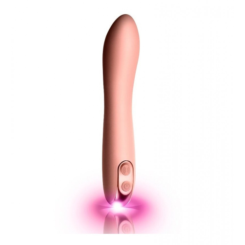 Rocks Off Giamo Pink - вибратор для точки G, 19х3.5 см (розовый)