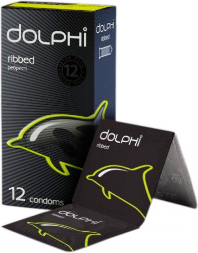Dolphi Ribbed №12, 12 шт