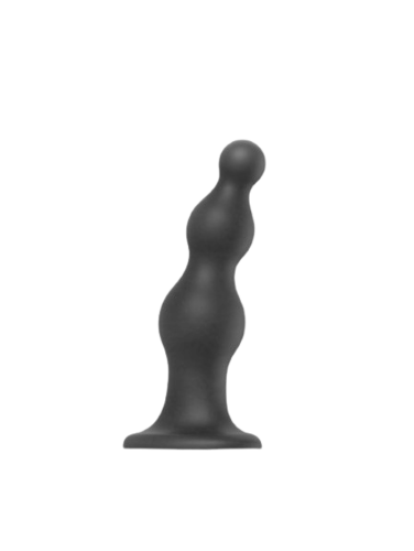 Анальная ёлочка насадка для страпона Strap-On-Me Dildo Plug Beads, 15,8х4,8 см размер XL