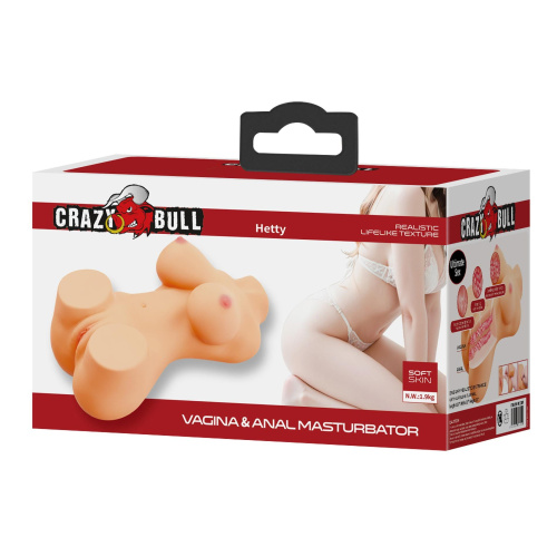 Мастурбатор торс Crazy Bull Hetty - купити в Україні | Секс шоп SEX-SHOP.ua