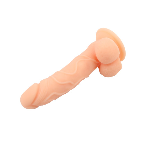 Chisa - Naked Legend Labour Flesh 7.9 - Фаллоимитатор с мошонкой, 20х3.7 см