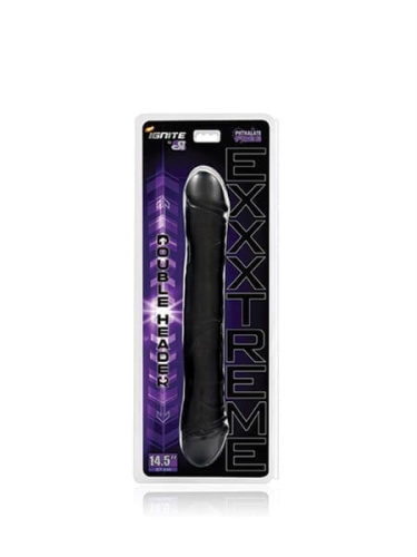 Двойной фаллоимитатор Exxxtreme Double Header Dong от Mister B, 37х5.8 см