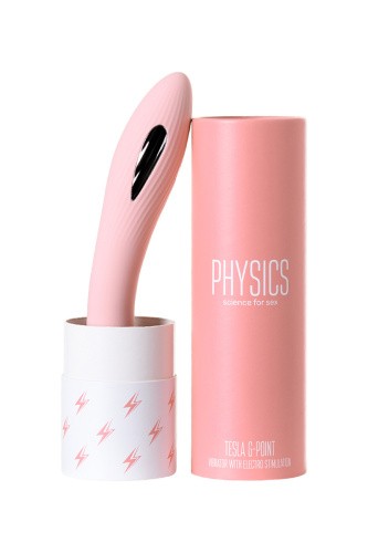 Physics Tesla G-Point - Вибратор с электростимуляцией, 21х3.4 см