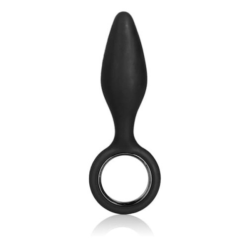 CalExotics Booty Slider - Анальная пробка, 10х3,6 см (черный)