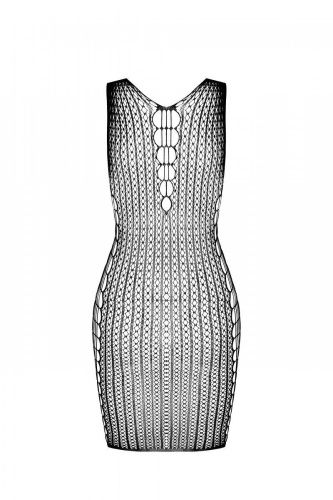 Мини-платье с вертикальным узором Passion BS097, One Size