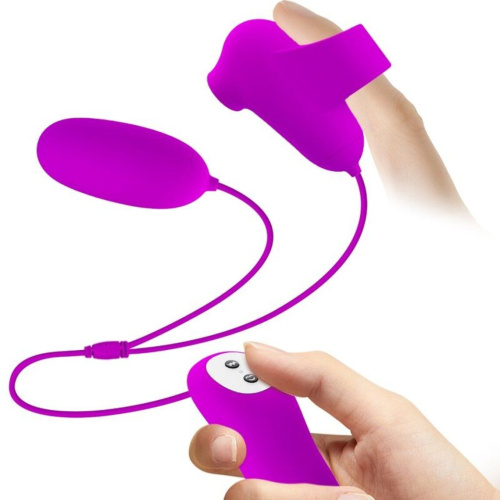Pretty Love Suction & Vibro Bullets Pink - Вібратор для подвійного задоволення, 7х3 см (рожевий) - купити в Києві, Україні