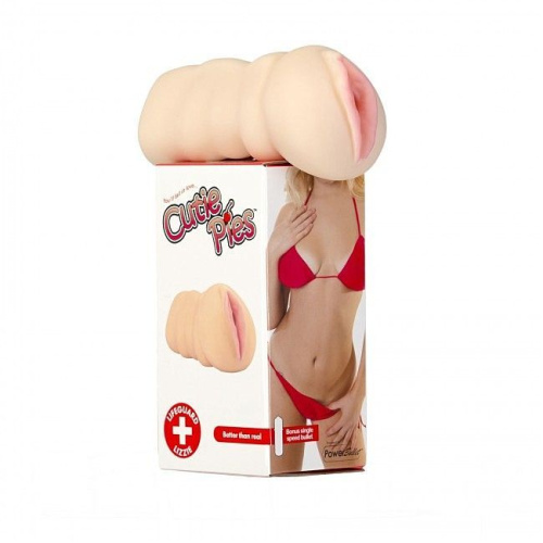 CutiePies Lifeguard Lizzie Vagina Masturbator - Мастурбатор вагина, 14 см