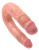 Pipedream Cock U-shape Double Trouble M - двойной фаллоимитатор, 34х3,3 см (телесный)