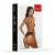 Комплект эротического белья SoftLine Set top and panties 11044, black L