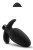 Blush Anal Adventures Platinum Saddle Plug - Анальная пробка с вибрацией, 12 см (черный)