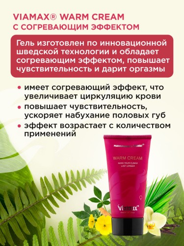 Возбуждающий крем для женщин Warm cream, 50 мл
