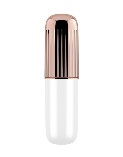 Satisfyer Mini Secret Affair - мощный мини-вибратор со съемным колпачком, 14х3 см (белый)