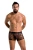 Passion - 032 SHORT JAMES black - Сексуальные полупрозрачные трусы, XXL/XXXL