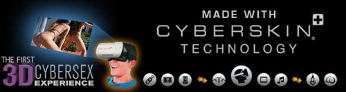 Topco Sales CyberSkin Twerking Butt (Deluxe) - Мастурбатор с очками для виртуальной реальности
