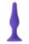 Toyfa A-Toys - Анальная пробка,12.5х3.2 см (фиолетовый) Toyfa A-Toys - Анальная пробка,12.5х3.2 см (фиолетовый)