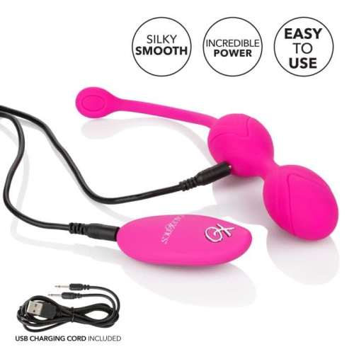 CalExotics Remote Dual Motor Kegel System  вагинальные шарики с дистанционным управлением