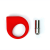 Topco Sales Hard-on Vibrating Silicone Cock Ring - виброкольцо, 5х2.3 см (красный) Topco Sales Hard-on Vibrating Silicone Cock Ring - виброкольцо, 5х2.3 см (красный)