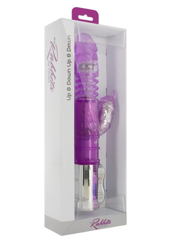 Toy Joy Up&down Vibrator  - комп'ютерний вібратор з зворотно-поступальним рухом, 22х3.5 см - купити в Києві, Україні