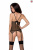 Passion - Melania Corset - Корсет с пажами, S/M (чёрный) Passion - Melania Corset - Корсет с пажами, S/M (чёрный)
