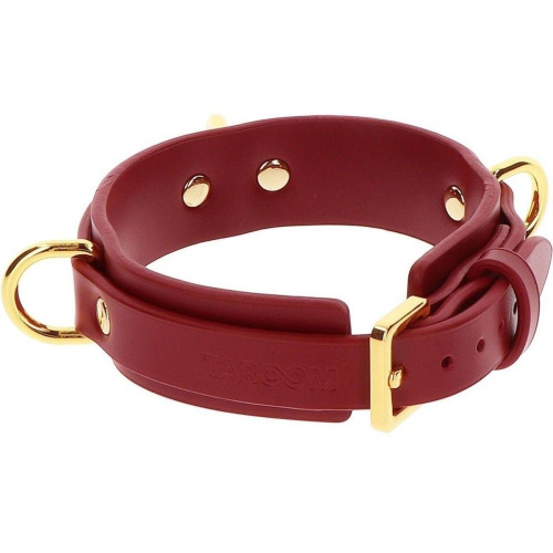 Taboom D-Ring Collar Deluxe - Нашийник (червоний) - купити в Києві, Україні