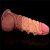Фаллоимитатор Dual-Layered Silicone Cock With Rope 9.5", 24.5 см Фаллоимитатор Dual-Layered Silicone Cock With Rope 9.5", 24.5 см