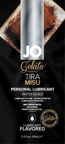 System JO Gelato Tiramisu - лубрикант-саше, 10 мл.