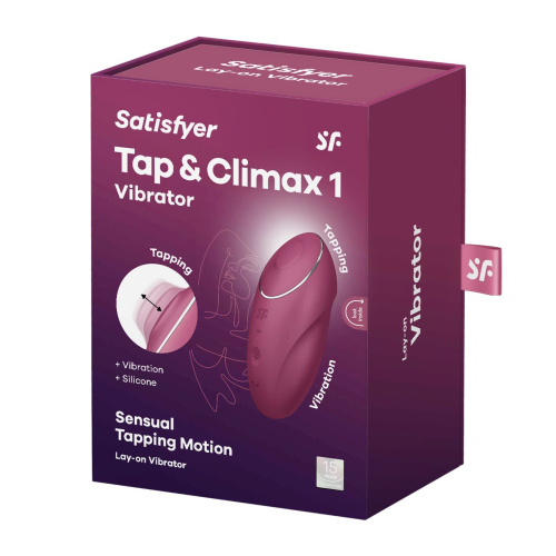 Вибратор для клитора Satisfyer Tap & Climax 1