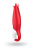 Satisfyer Vibes Power Flower - оригинальный вибромассажер, 19х4.6 см (красный)
