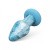 Gildo - Ocean Curl Glass Butt plug - Стеклянная анальная пробка, 11,1х5 см (голубой) Gildo - Ocean Curl Glass Butt plug - Стеклянная анальная пробка, 11,1х5 см (голубой)