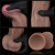 Реалистичный фаллоимитатор LoveToy Dual-Layered Silicone Cock, 33 см